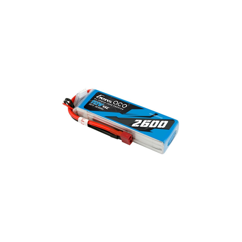 Gens Ace 2600Mah 11.1v 3S 45C LIPO Battery
