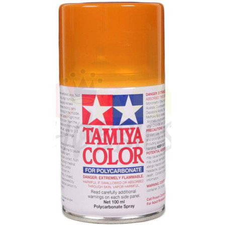 Tamiya Translucent Orange Spray Paint (100ml)