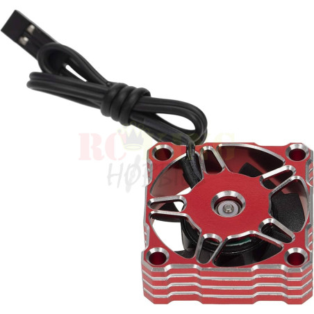 Aluminium RC Cooling Fan 40mm x40mm (red)