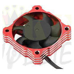 Aluminium RC Cooling Fan 40mm x40mm (red)