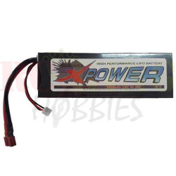 XPower 6800MAH 2S 7.4v 50C LiPo Hard Case Battery