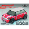 Mini Cooper S Clear Body Shell