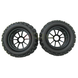 HSP Tyrannosaurus Complete Nitro Tyre & Rim Pair (HSP-08071)