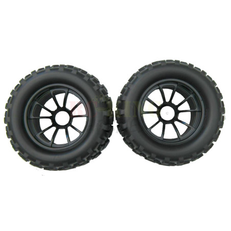 HSP Tyrannosaurus Complete Nitro Tyre & Rim Pair (HSP-08071)