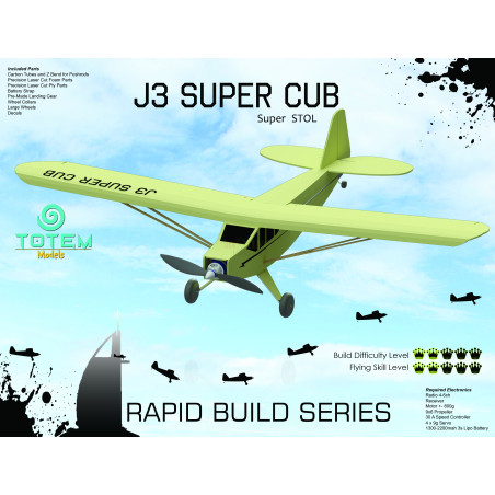 J3 Super Cub - Rapid Build Series Model Kit