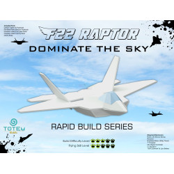 F22 Raptor - Rapid Build Series Model Kit