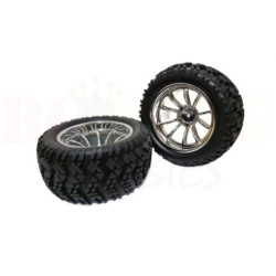 HSP Brontosaurus Complete Tyre & Rim Pair (HSP-31104)