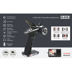 FlySky FS-GT2B 2.4Ghz 3CH...
