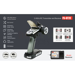 FlySky FS-GT2E 2.4Ghz 2CH...