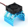 Aluminium Heatsink with Cooling Fan On Top for all 550 and 540 motors