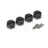 Aluminium Wheel Hex Nuts 12mm with Pins (102042)