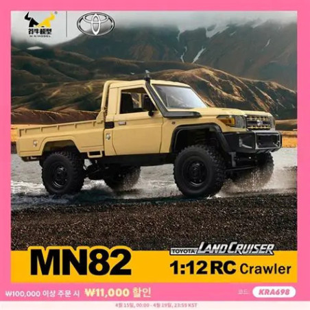 MN82 Brushed "Toyota" 4WD RTR 1/12 Truck Crawler RTR