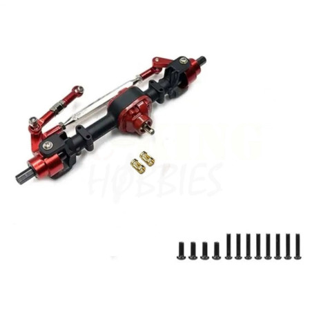 MN82 Front Axle Set w/Shaft Upgrade