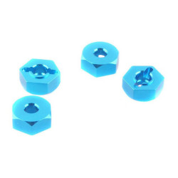 Aluminium Wheel Hex Nuts 12mm (102042)
