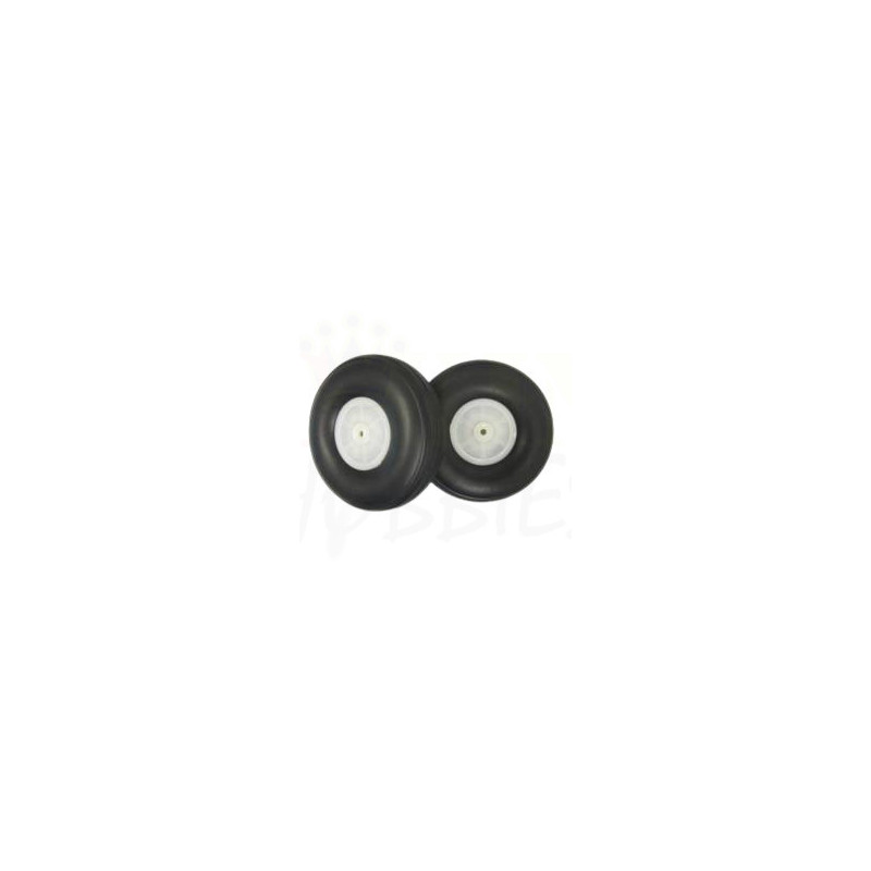 Nylon PU Wheels 1.25" (2piece)