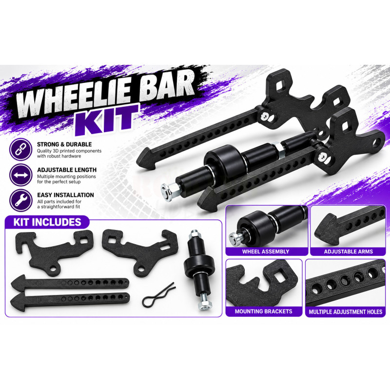 Wheelie Bar for Brontosaurus